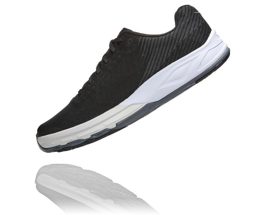 Tenis Hoka One One Hombre Negros/Blancos - Evo Carbon Rocket - BHFS25970